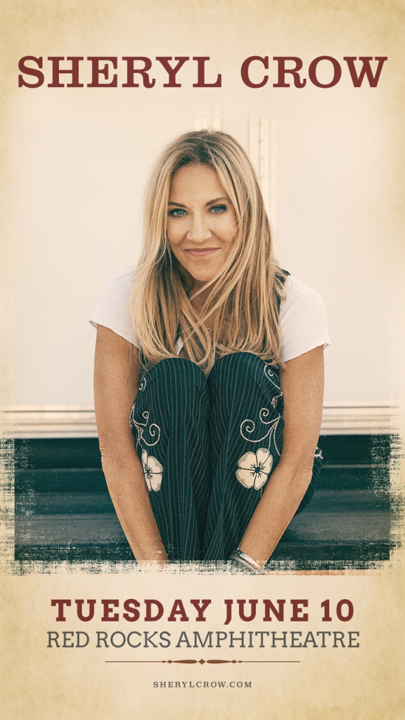 Sheryl Crow at Red Rocks – Tue • June 10th • 7:30pm – KXKL-FM
